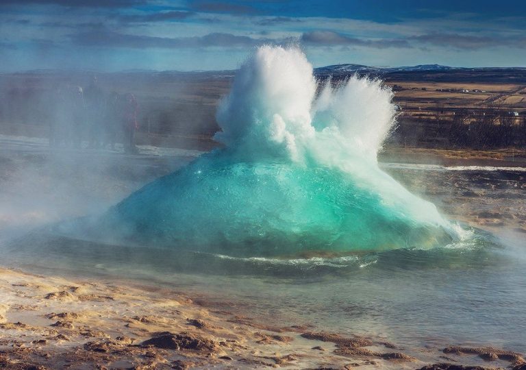 Geysir - one of the main sights on the Iceland Golden Circle Tour